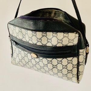 VTG 80’s Gucci Plus Monogram Canvas Crossbody